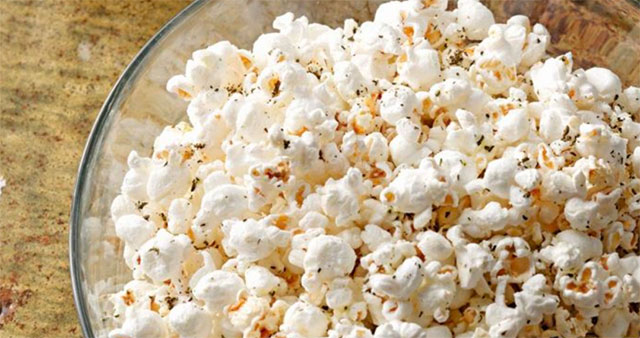 Rosemary Parmesan popcorn recipe