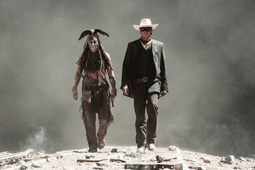 See Johnny Depp in epic western The Lone Ranger before anyone else - in glorious IMAX!