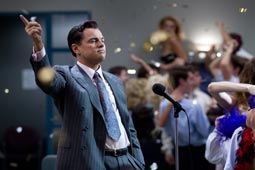 Leonardo DiCaprio re-teams with director Martin Scorsese for The Wolf of Wall Street. DiCaprio plays Manhattan stockbroker Jordan Belfort in a film based on the shocking true story of Belfort's life.