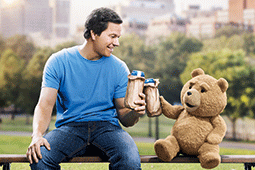 Seth Macfarlane’s Ted 2 sees the world’s rudest teddy bear finally growing up (well, sort of). Here’s the evidence…