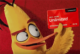 Upgrade to Unlimited – with a little help from the Angry Birds!
