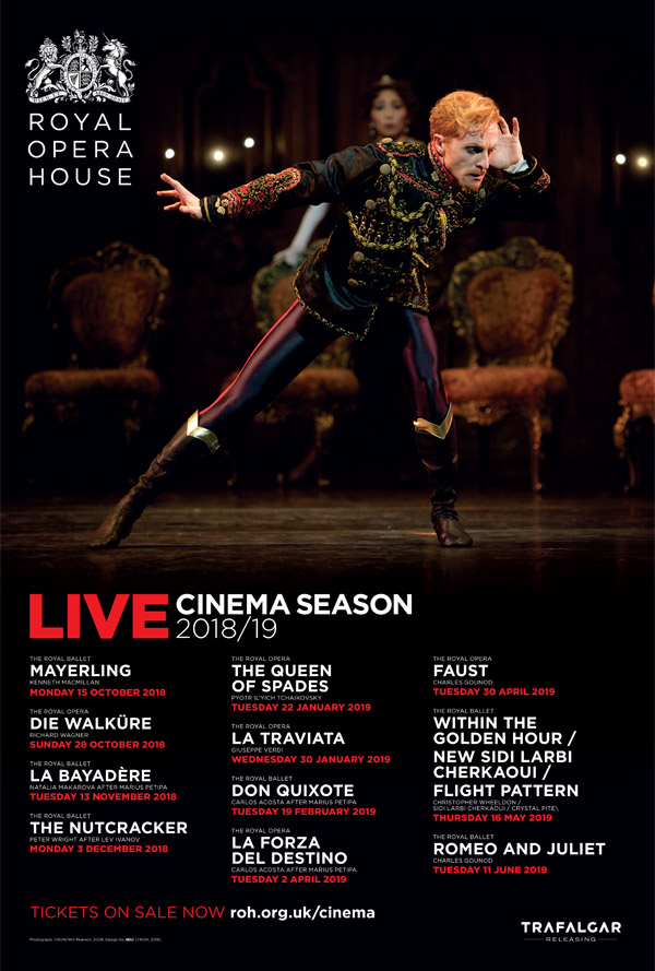 Roh Royal Ballet Live 19 Romeo And Juliet Book Tickets At Cineworld Cinemas